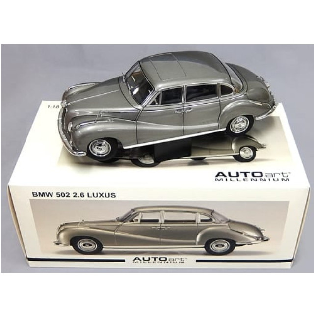 [MDL] 1/18 BMW 502 2.6 LUXUS(シルバーベージュメタリック) 「MILLENNIUM」 完成品 ミニカー(70591) AutoArt(オートアート)