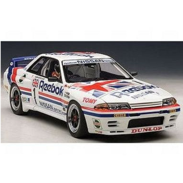 [MDL] 1/18 日産 スカイライン R32 GT-R グループA 1990年 リーボック スペシャル・エディション #1(ホワイト×レッド×ブルー) 完成品 ミニカー(89081) AutoArt(オートアート)