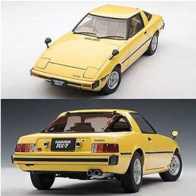 [MDL] 1/18 マツダ サバンナ RX-7 SA (スパークイエロー) 「MILLENNIUMシリーズ」 完成品 ミニカー(75983) AutoArt(オートアート)