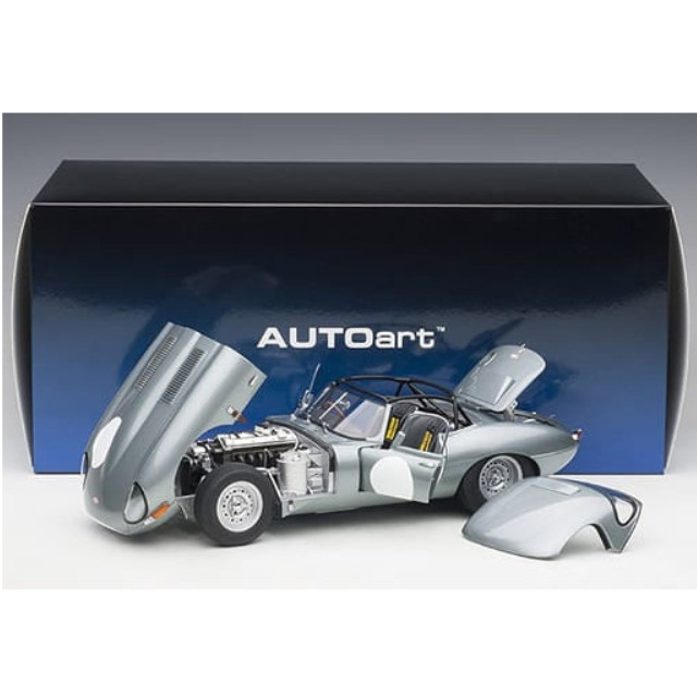 [MDL] 1/18 ジャガー ライトウェイト Eタイプ (シルバー)  完成品 ミニカー(73646) AutoArt(オートアート)