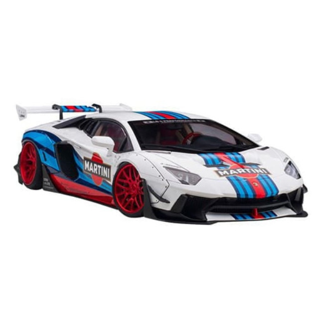 [MDL] 1/18 LB-WORKS LAMBORGHINI AVENTADOR Limited Edition(マティーニリベリー)  完成品 ミニカー(79185) AutoArt(オートアート)