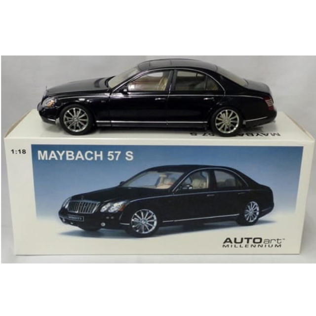 [MDL] 1/18 MAYBACH 57 S 2005(パールブラック) 「MILLENNIUM」  完成品 ミニカー(76156) AutoArt(オートアート)