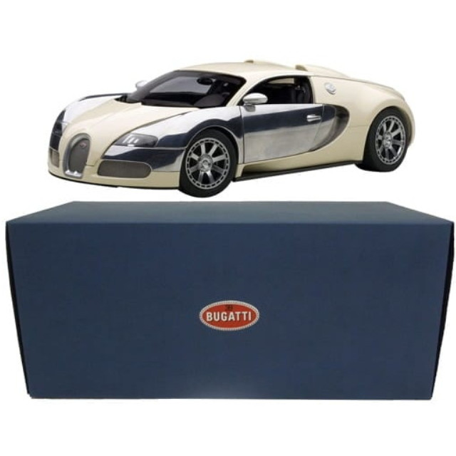 [MDL] 1/18 ブガッティ ヴェイロン L’エディション サントネール Hermann Zu Leiningen(ホワイト) 「シグネチャーシリーズ」 完成品 ミニカー(70959) AutoArt(オートアート)