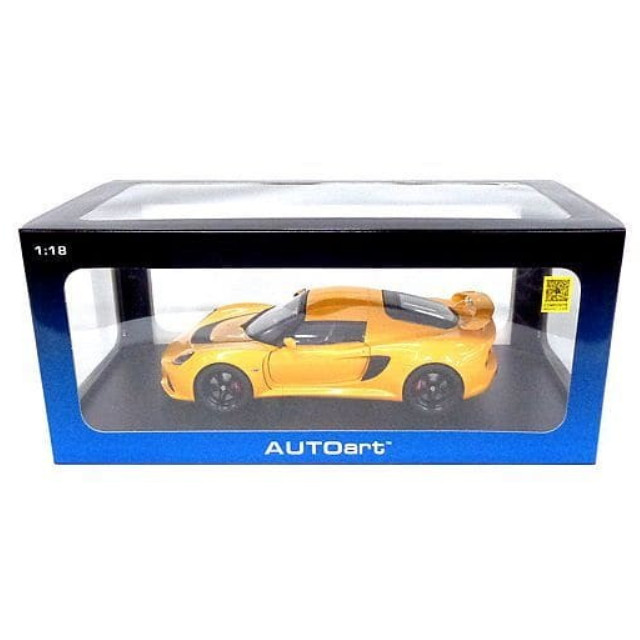 [MDL] 1/18 ロータス エキシージ S (イエロー)  完成品 ミニカー(75382) AutoArt(オートアート)