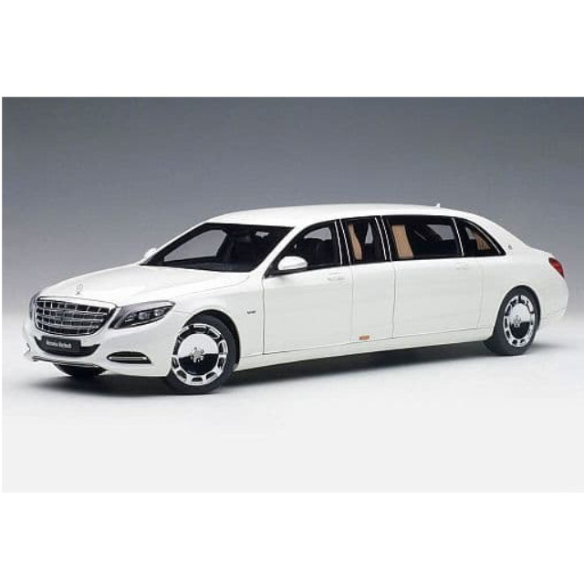 [MDL] 1/18 メルセデス マイバッハ S 600 プルマン(ホワイト)  完成品 ミニカー(76296) AutoArt(オートアート)