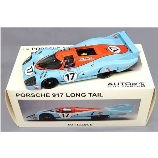 [MDL] 1/18 PORSCHE 917L LEMANS 1971 Gulf #17(スカイブルー×オレンジ) 「MILLENNIUM」 完成品 ミニカー(87170) AutoArt(オートアート)