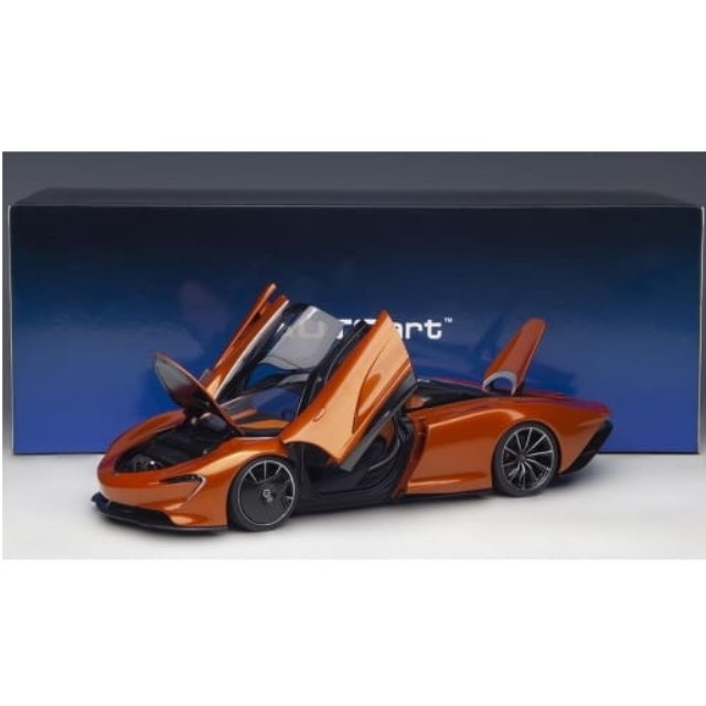 [MDL] 1/18 マクラーレン スピードテール(メタリック・オレンジ) 「オートアート・コンポジットモデルシリーズ」  完成品 ミニカー(76088) AutoArt(オートアート)