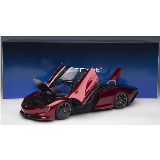 [MDL] 1/18 マクラーレン スピードテール(メタリック・レッド) 「オートアート・コンポジットモデルシリーズ」  完成品 ミニカー(76087) AutoArt(オートアート)