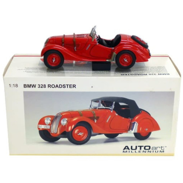 [MDL] 1/18 BMW 328 ROADSTER(レッド) 「MILLENNIUM」  完成品 ミニカー(70582) AutoArt(オートアート)
