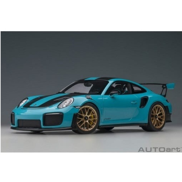[MDL] 1/18 ポルシェ 911 (991.2) GT2 RS ヴァイザッハ・パッケージ(ブルー×カーボンブラック) 「オートアート・コンポジットモデルシリーズ」  完成品 ミニカー(78175) AutoArt(オートアート)