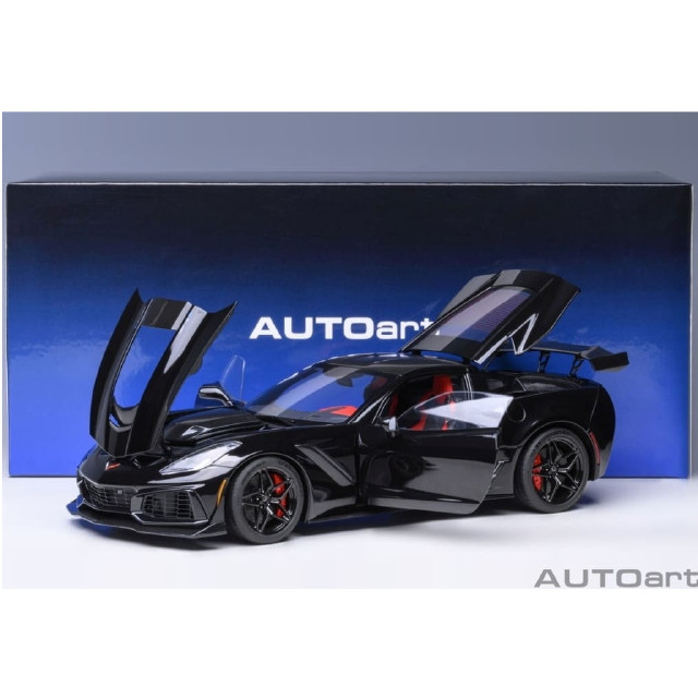 [MDL] 1/18 シボレー コルベット (C7) ZR1(ブラック) 「オートアート・コンポジットモデルシリーズ」  完成品 ミニカー(71276) AutoArt(オートアート)