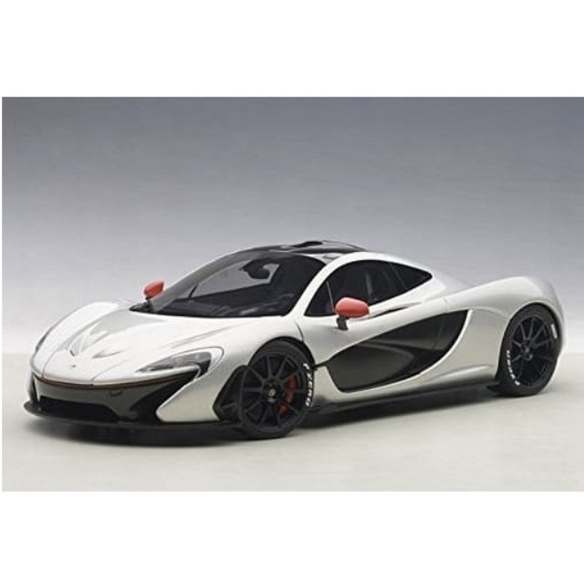 [MDL] 1/18 マクラーレン P1(アイス・シルバー×レッド) 「シグネチャーシリーズ」  完成品 ミニカー(76023) AutoArt(オートアート)