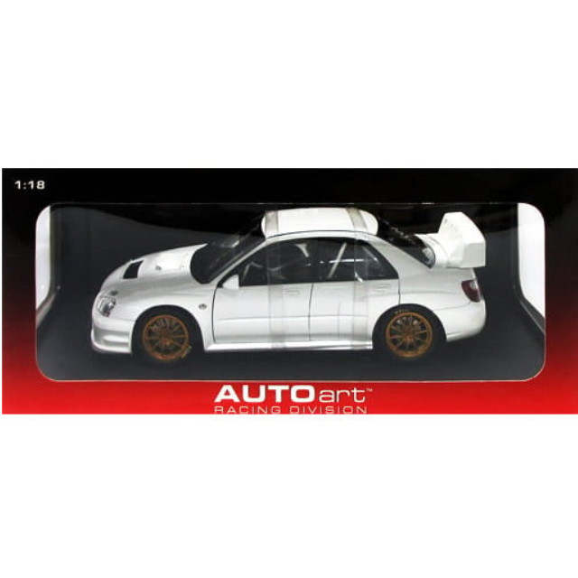 [MDL] 1/18 SUBARU NEW AGE IMPREZA WRC 2003 PLAIN BODY VERSION (ホワイト) 完成品 ミニカー(80392) AutoArt(オートアート)