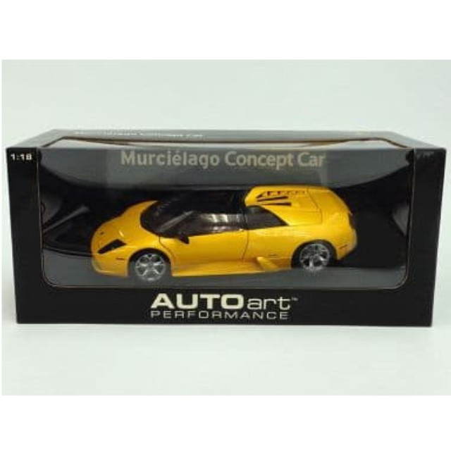 [MDL] 1/18 ランボルギーニ ムルシエラゴ コンセプトカー(メタリックイエロー) 「PERFORMANCE」 完成品 ミニカー(74561) AutoArt(オートアート)