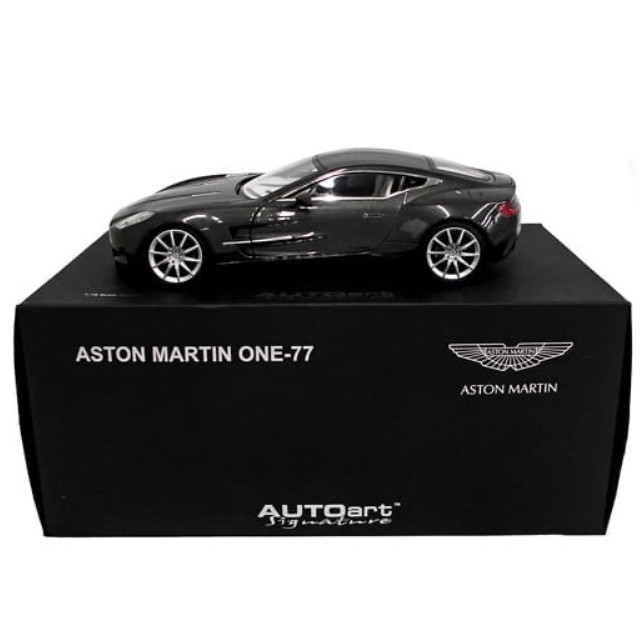 [MDL] 1/18 アストンマーチン ONE-77(グレー) 「シグネチャーシリーズ」  完成品 ミニカー(70242) AutoArt(オートアート)
