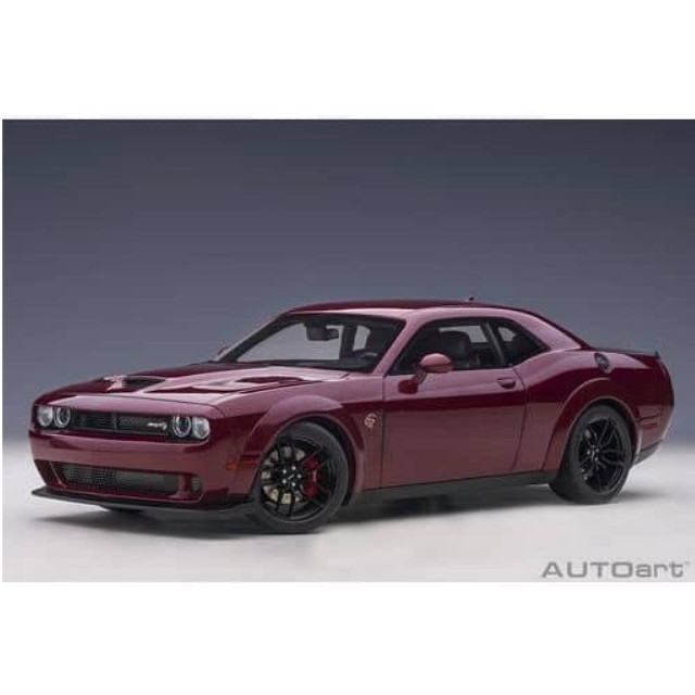 [MDL] 1/18 ダッジ チャレンジャー SRT ヘルキャット ワイドボディ 2018(メタリック・ダークレッド) 「オートアート・コンポジットモデルシリーズ」  完成品 ミニカー(71739) AutoArt(オートアート)