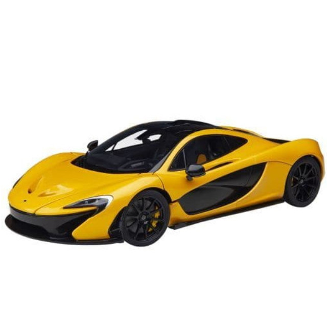 [MDL] 1/18 マクラーレン P1(メタリック・イエロー×ブラック＆イエロー・シート) 「オートアート・コンポジットモデルシリーズ」  完成品 ミニカー(76067) AutoArt(オートアート)