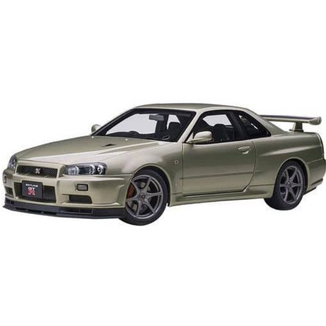 [MDL] 1/18 日産 スカイライン GT-R R34 Vスペック II ニュル(ミレニアムジェイド)  完成品 ミニカー(77404) AutoArt(オートアート)