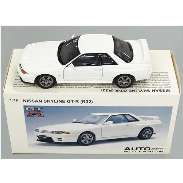 [MDL] 1/18 NISSAN SKYLINE GT-R R32 (クリスタルホワイト) 「MILLENNIUM」 [77342 完成品 ミニカー(77342) AutoArt(オートアート)