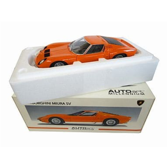 [MDL] 1/18 Lamborghini Miura SV(オレンジ) 「MILLENNIUMシリーズ」  完成品 ミニカー(74542) AutoArt(オートアート)