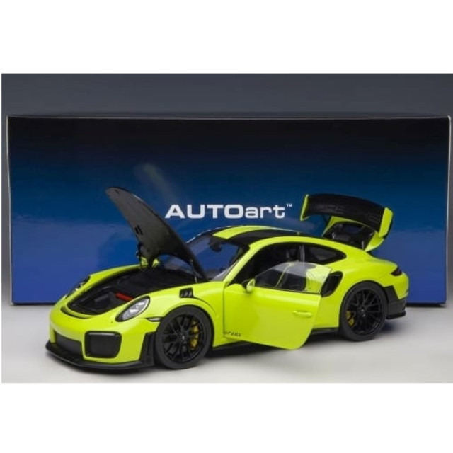 [MDL] 1/18 ポルシェ 911 (991.2) GT2 RS ヴァイザッハ・パッケージ(ライトグリーン×カーボンブラック) 「オートアート・コンポジットモデルシリーズ」  完成品 ミニカー(78187) AutoArt(オートアート)