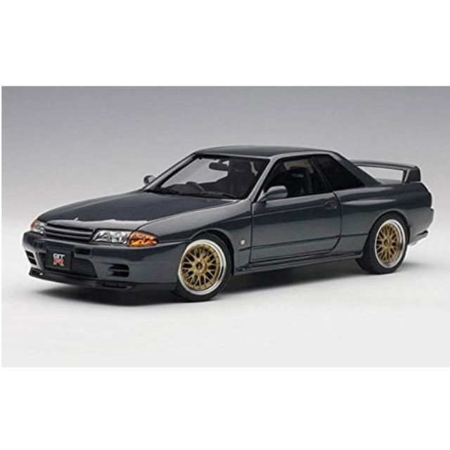 [MDL] 1/18 日産 スカイライン GT-R R32 V-Spec II チューンド・バージョン(ガングレー・メタリック) 完成品 ミニカー(77417) AutoArt(オートアート)
