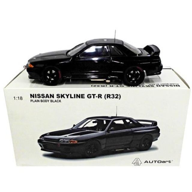 [MDL] 1/18 日産 スカイライン R32) GT-R ATCC バサースト プレーンボディ ブラック)完成品 ミニカー(89280) AutoArt(オートアート)