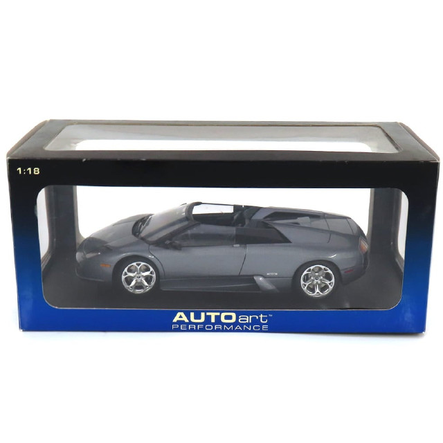 [MDL] 1/18 LAMBORGHINI MURCIELAGO ROADSTER(グレー) 「PERFORMANCE」  完成品 ミニカー(74569) AutoArt(オートアート)