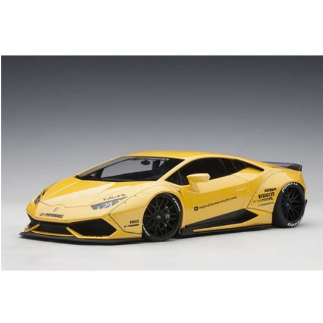 [MDL] 1/18 リバティーウォーク LB-WORKS ランボルギーニ ウラカン(メタリックイエロー)  完成品 ミニカー(79124) AutoArt(オートアート)