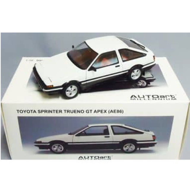 [MDL] 1/18 トヨタ スプリンター トレノ GT APEX AE86(ホワイト)  完成品 ミニカー(78791) AutoArt(オートアート)