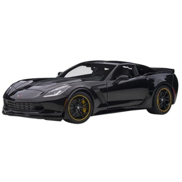 [MDL] 1/18 シボレー コルベット C7 Z06 C7.R エディション(ブラック)  完成品 ミニカー(71257) AutoArt(オートアート)