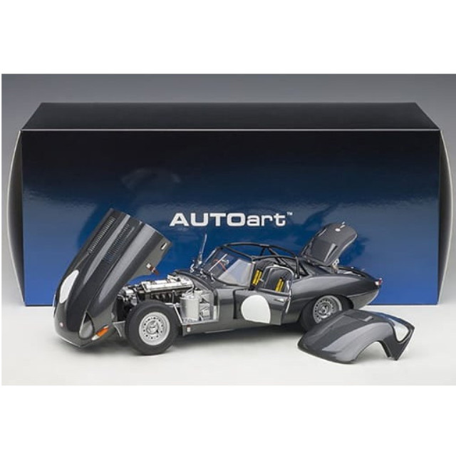 [MDL] 1/18 ジャガー ライトウェイト Eタイプ (ダーク・グレー)  完成品 ミニカー(73647) AutoArt(オートアート)
