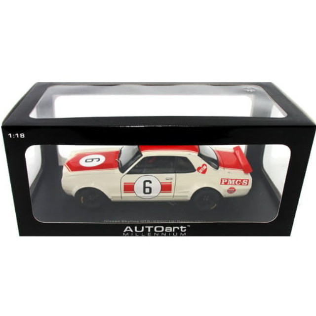 [MDL] 1/18 日産 スカイライン GT-R KPGC10 レースカー 1971 日本グランプリ優勝/高橋国光 #6 完成品 ミニカー(87176) AutoArt(オートアート)