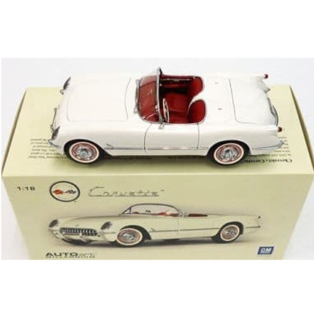 [MDL] 1/18 CHEVROLET CORVETTE 1953(ホワイト) 「MILLENNIUM」  完成品 ミニカー(71081) AutoArt(オートアート)