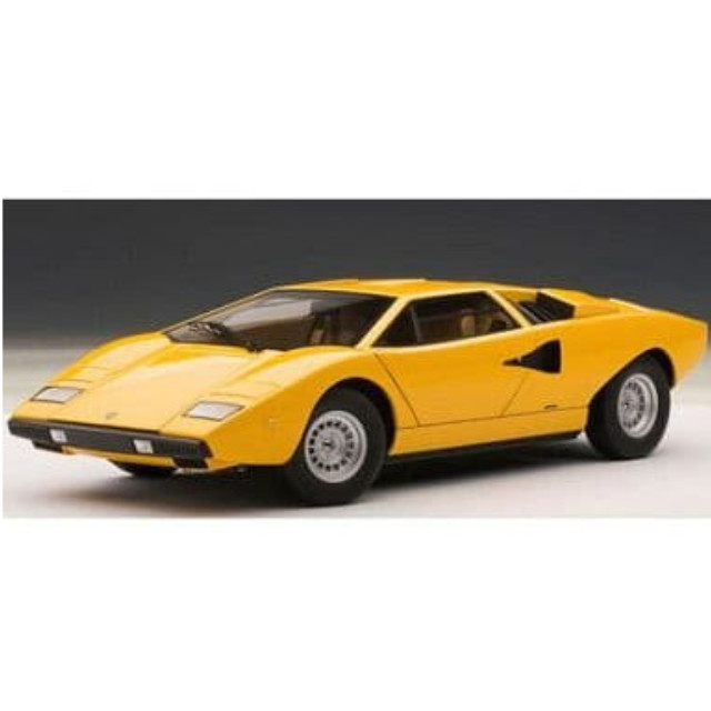 [MDL] 1/18 LAMBORGHINI COUNTACH LP400(イエロー×ブラック) 「Signature」  完成品 ミニカー(74646) AutoArt(オートアート)