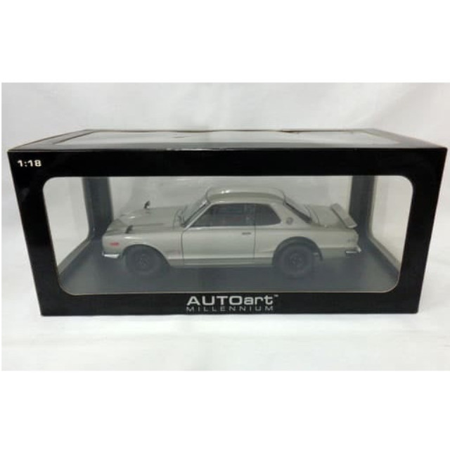 [MDL] 1/18 NISSAN SKYLINE HARDTOP 2000 GT-R KPGC10(シルバー) 「MILLENNIUM」 完成品 ミニカー(77381) AutoArt(オートアート)