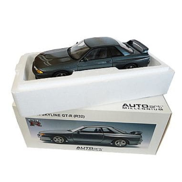 [MDL] 1/18 NISSAN SKYLINE GT-R R32(ガングレー) 「MILLENNIUM」  完成品 ミニカー(77341) AutoArt(オートアート)
