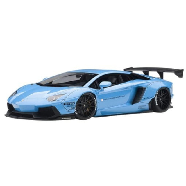 [MDL] 1/18 リバティーウォーク LB-WORKS ランボルギーニ アヴェンタドール(メタリックスカイブルー) 完成品 ミニカー(79107) AutoArt(オートアート)