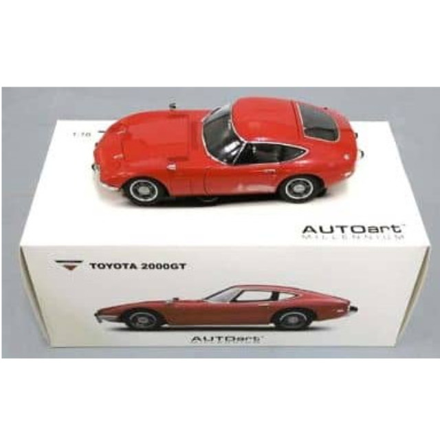 [MDL] 1/18 TOYOTA 2000GT COUPE(レッド) アップグレードバージョン 「MILLENNIUM」 完成品 ミニカー(78746) AutoArt(オートアート)