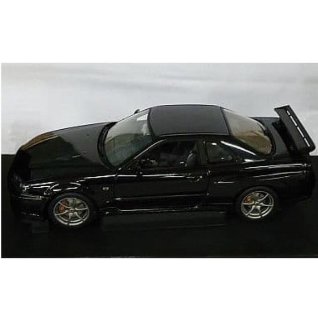 [MDL] 1/18 日産 スカイライン R34 GTR VスペックII (ブラックパール)  完成品 ミニカー(77334) AutoArt(オートアート)