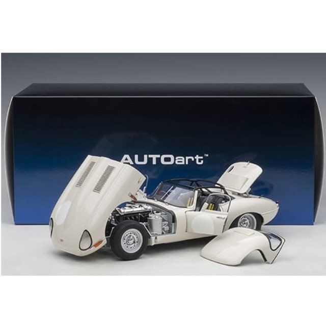 [MDL] 1/18 ジャガー ライトウェイト Eタイプ (ホワイト)  完成品 ミニカー(73649) AutoArt(オートアート)
