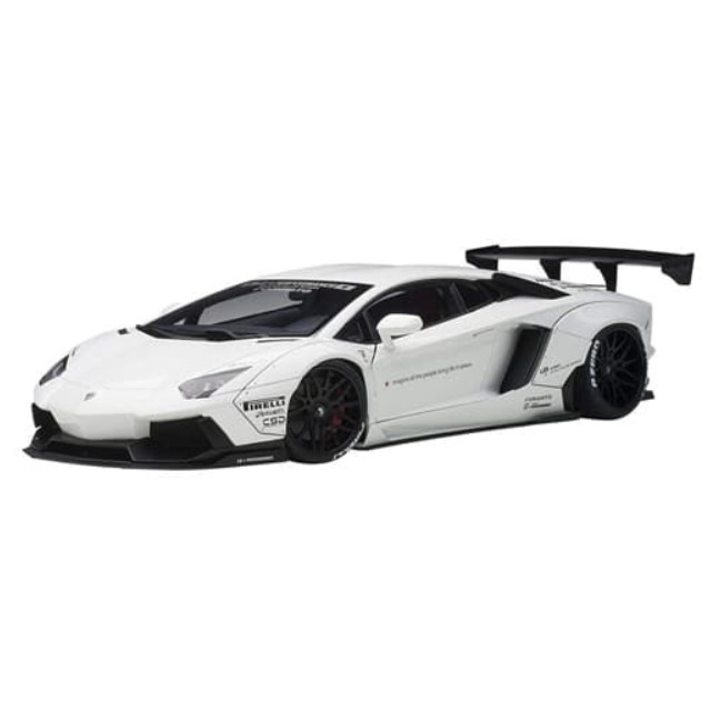 [MDL] 1/18 リバティーウォーク LB-WORKS ランボルギーニ アヴェンタドール(ホワイト)  完成品 ミニカー(79105) AutoArt(オートアート)