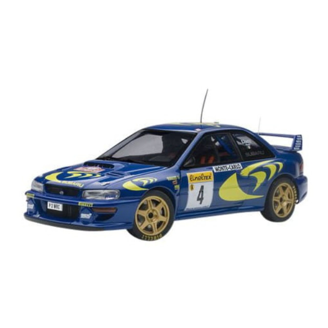 [MDL] 1/18 スバル インプレッサ WRC 1997 ピエロ・リアッティ/ファブリツィア・ポンス モンテカルロラリー優勝 #4 完成品 ミニカー(89791) AutoArt(オートアート)