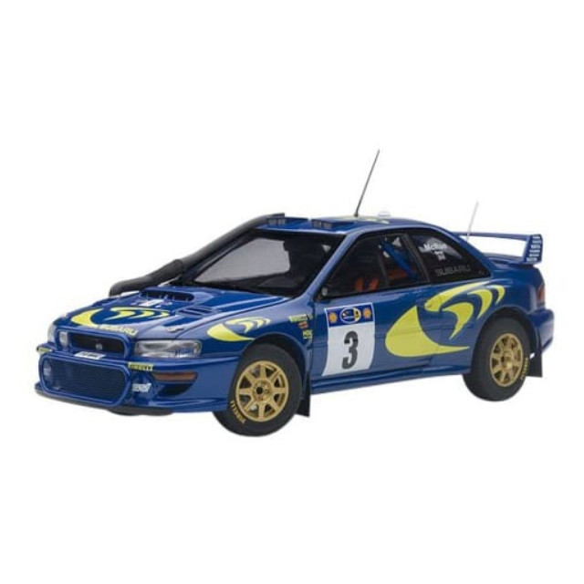 [MDL] 1/18 スバル インプレッサ WRC 1997 コリン・マクレー/ニッキー・グリスト サファリラリー優勝 #3 完成品 ミニカー(89792) AutoArt(オートアート)