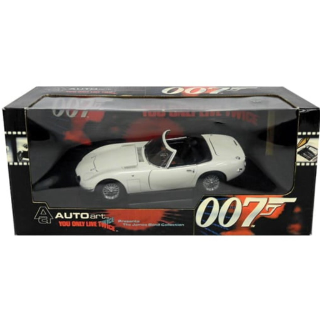 [MDL] 1/18 TOYOTA 2000GT CABRIO JAMES BOND VERSION(ホワイト) 「007は二度死ぬ」 完成品 ミニカー(78731) AutoArt(オートアート)