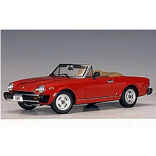 [MDL] 1/18 フィアット124 スパイダー レッド  完成品 ミニカー(72612) AutoArt(オートアート)
