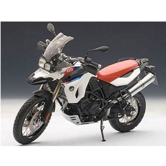 [MDL] 1/10 BMW F800GS GS30周年記念特別限定車 アルピン・ホワイト/レッドシート 完成品 ミニカー(10008) AutoArt(オートアート)