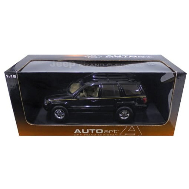 [MDL] 1/18 Jeep Grand Cherokee 1999(ブラック)  完成品 ミニカー(74012) AutoArt(オートアート)