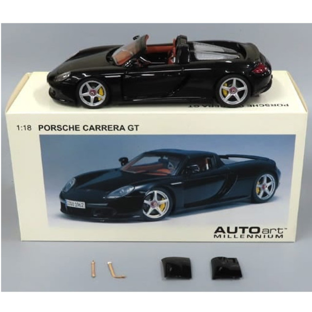 [MDL] 1/18 PORSCHE CARRERA GT(ブラック) 「MILLENNIUM」  完成品 ミニカー(78042) AutoArt(オートアート)