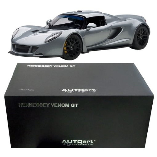 [MDL] 1/18 ヘネシー ヴェノム GT スパイダー (シルバーグレー) 「シグネチャーシリーズ」 完成品 ミニカー(75402) AutoArt(オートアート)